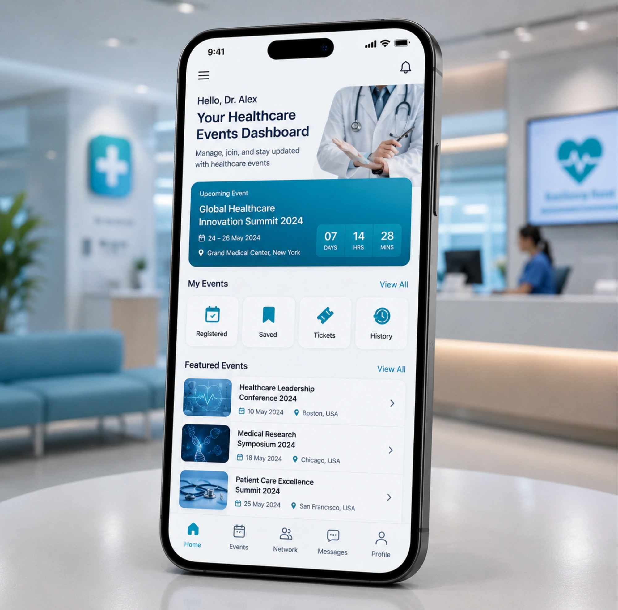 Event App for Healthcare